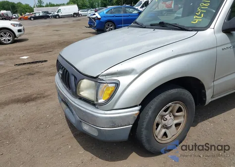 2001 Toyota Tacoma из США, поврежденный, VIN 5TENL42N31Z873658